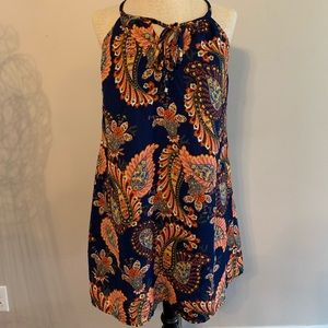 AS U WISH paisley pattern dress medium
